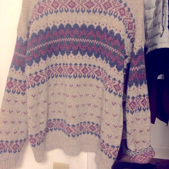 Vintage Eddie Bauer Women’s Fair Isle Sweater nordic vintage sweater 90’s Y2K - Picture 3 of 9